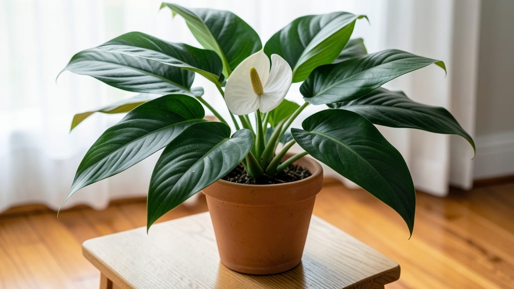 How Much Light Does a Peace Lily Plant Need: Thriving in Low to Medium Indirect Sunlight