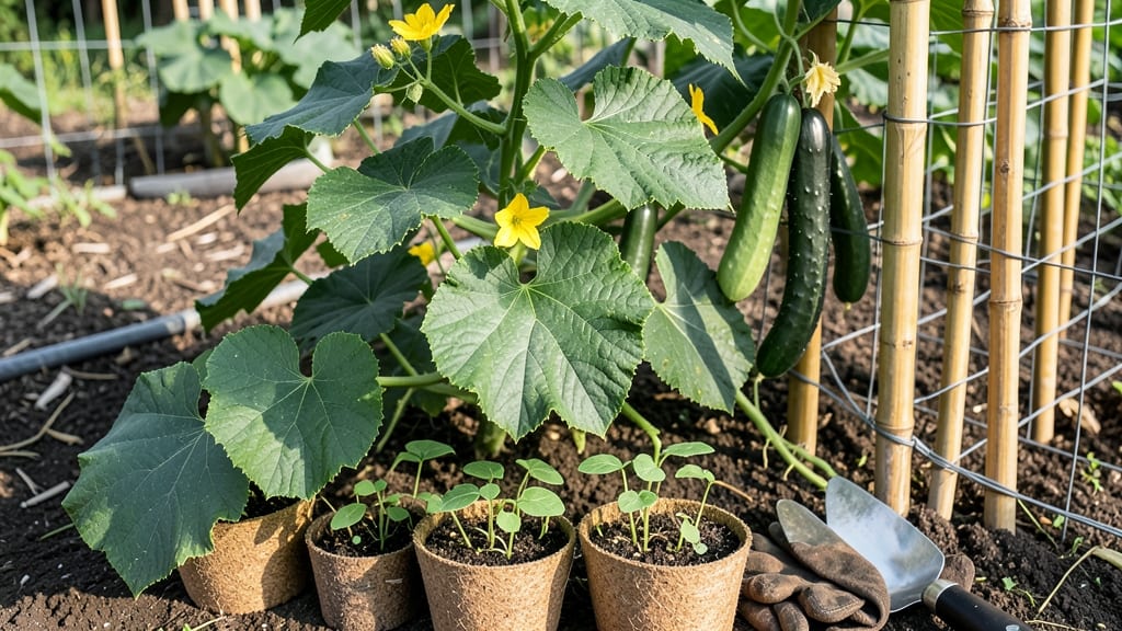 When to Plant Cucumbers in New Jersey: Zone 6b Planting Window for Bushels of Vines