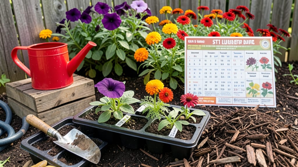 When to Plant Flowers in St Louis: Zone 6 Timing for Zero-Frost Risk