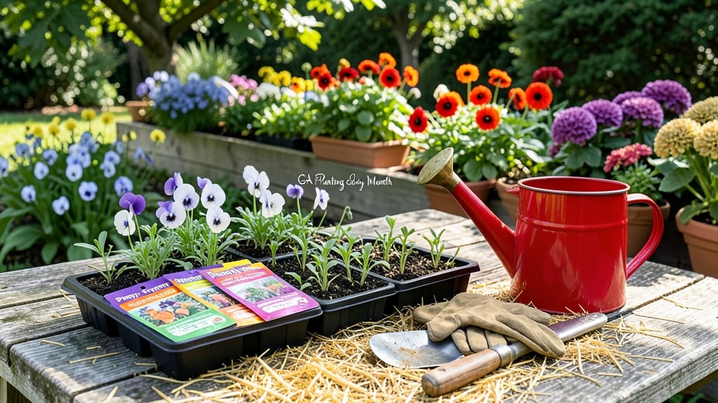 When to Plant Flowers in Georgia: USDA Zone 7b/8a Heatwave-Proof Schedule