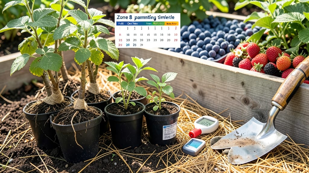 When to Plant Berries in Zone 8: Month-by-Month Schedule for Thriving Harvests