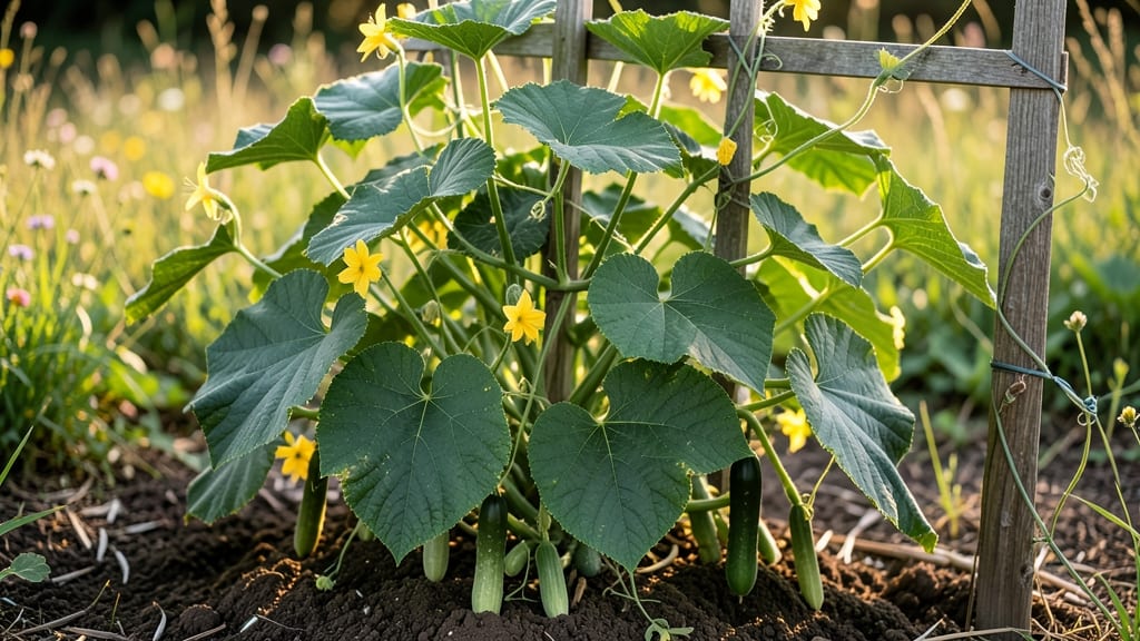 How Tall Do Cucumber Plants Grow: Vine Lengths by Variety (And Space-Saving Tips)