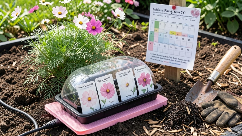 When to Plant Flower Seeds in Indiana: Frost-Free Deadlines by Zone 5-6 Varieties