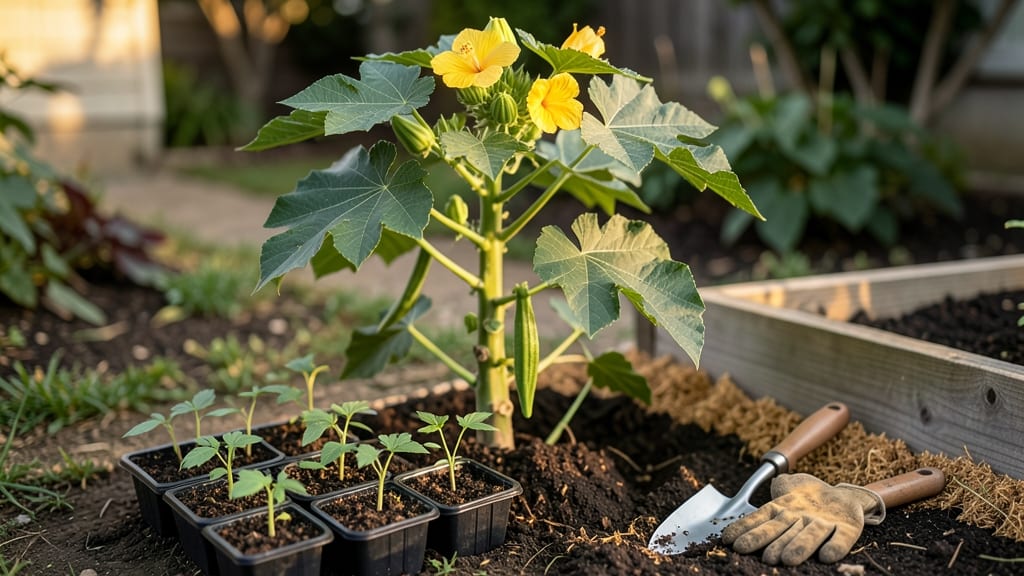 When Do You Plant Okra in Texas: Heat-Loving Varieties & Exact Months for Zero Frost Risk